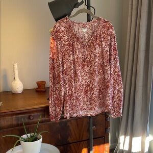 Floral Print Women's Top -